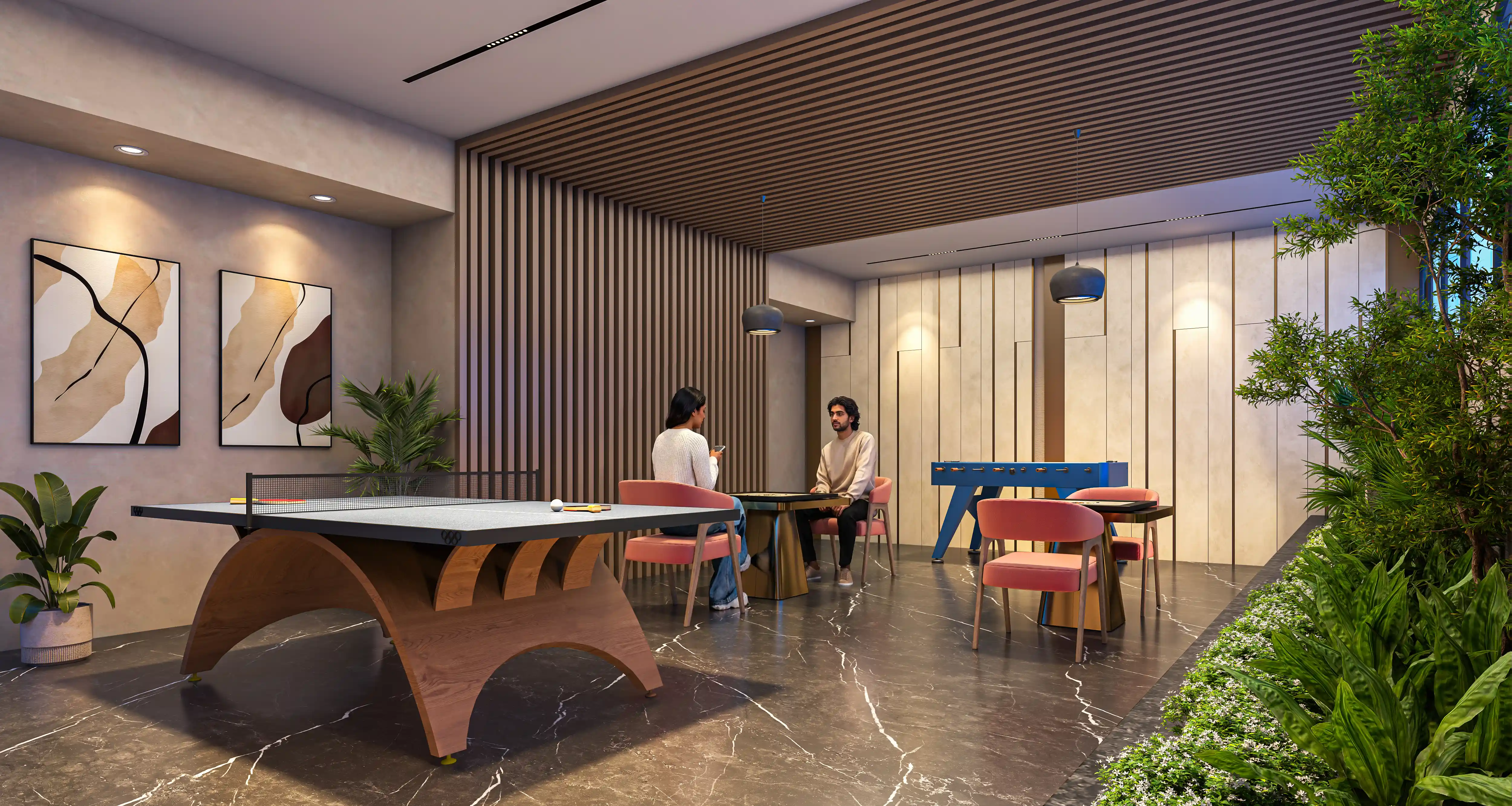 Five Oaks Shared Amenities & Indoor Games